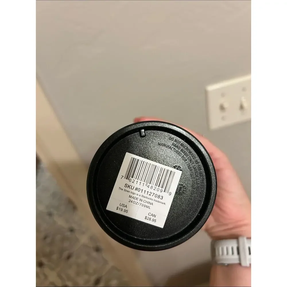 Starbucks Emerald Green Grid Tumbler with Straw